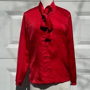 Inner Visions by Ship 'n Shore Blouse-tagged 12